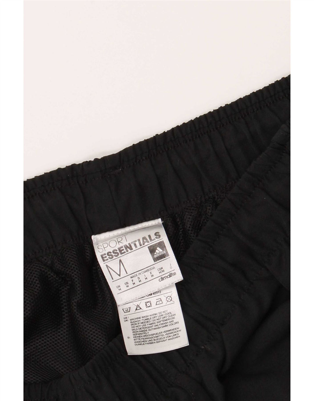 Adidas Herren Climalite Sport Shorts Medium Schwarz Polyester