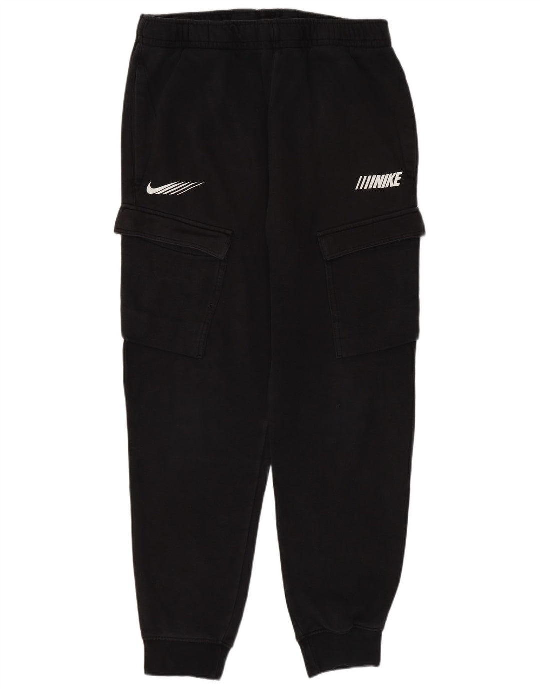Nike Herren Graphic Cargo-Trainingshose, Jogginghose, mittelschwarz, Baumwolle