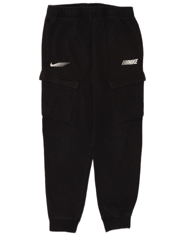 Nike Herren Graphic Cargo-Trainingshose, Jogginghose, mittelschwarz, Baumwolle