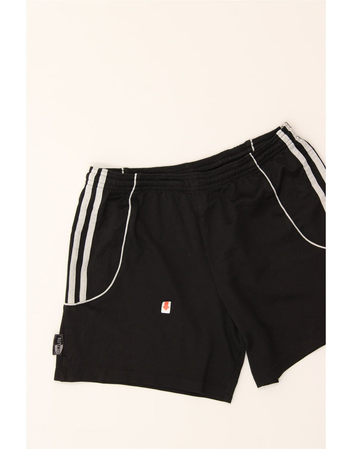 ADIDAS Boys Climalite Sport Shorts 11-12 Years  Black Polyester Vintage Adidas and Second-Hand Adidas from Messina Hembry 