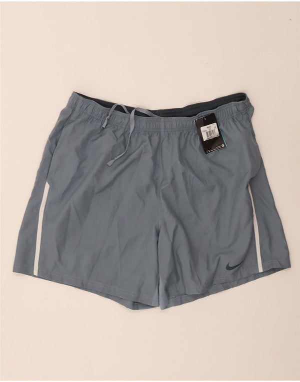 Nike Herren Dri Fit Sport Shorts 2XL Grau Polyester
