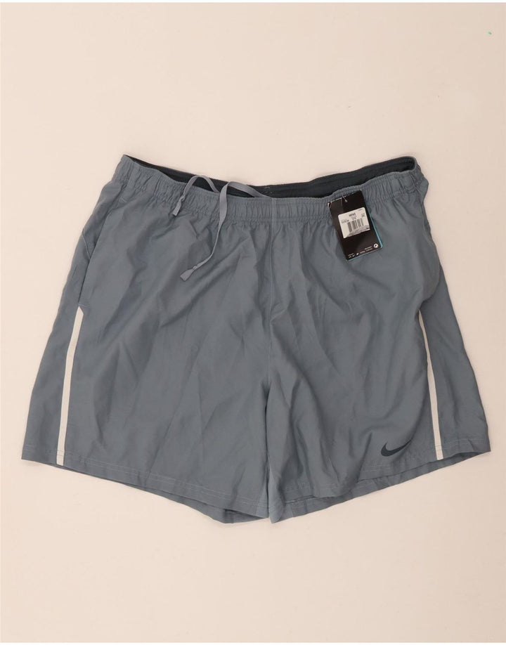 Nike Herren Dri Fit Sport Shorts 2XL Grau Polyester