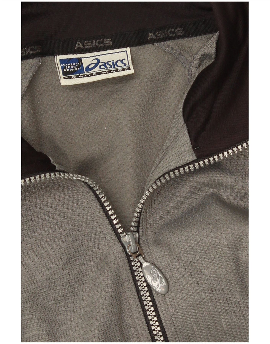 Asics Herren-Trainingsanzug-Top-Jacke Mittelgrau