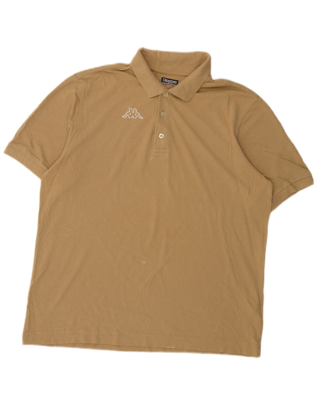 Kappa Herren Poloshirt Large Beige