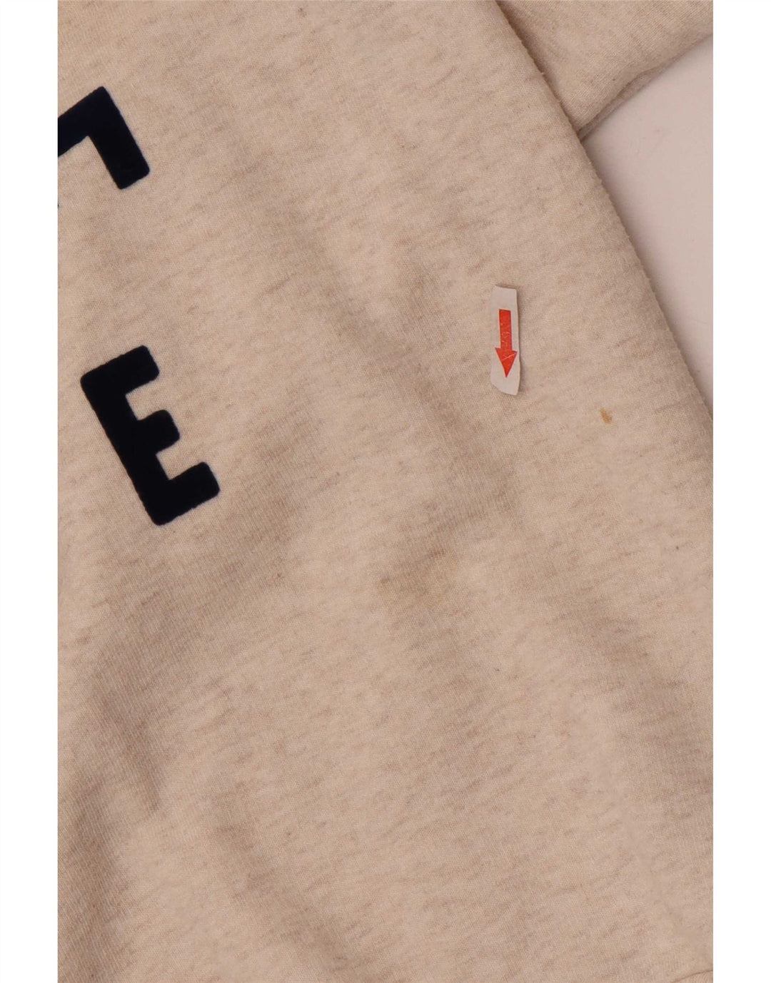 Marks & Spencer Grafik-Sweatshirtpullover für Damen UK 12 Mittelbeige mit Blumenmuster