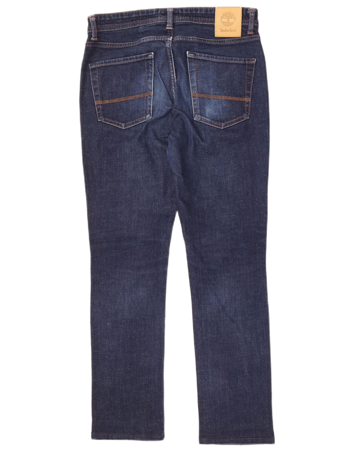 Timberland Herren Slim Jeans W29 L32 Marineblau Baumwolle