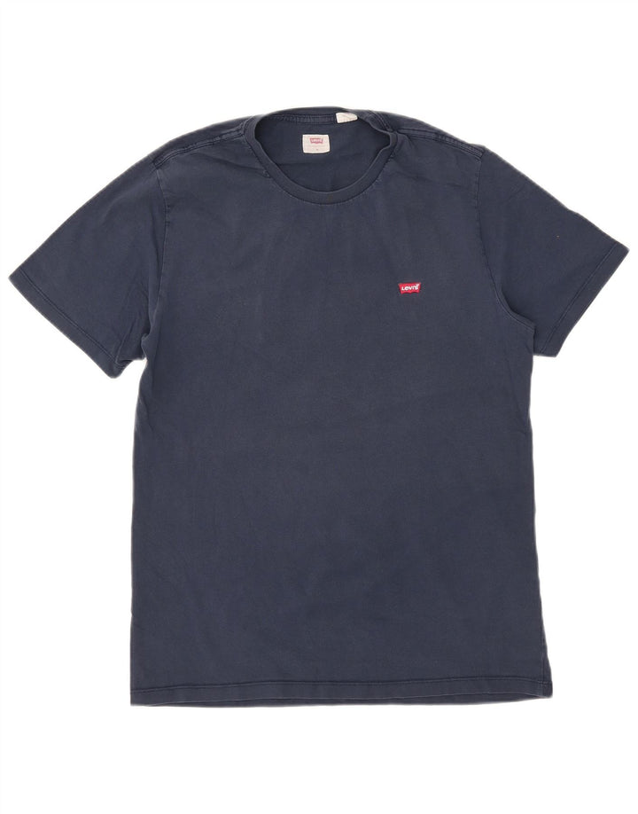 Levi's Herren-T-Shirt-Oberteil aus Baumwolle in mittlerem Marineblau
