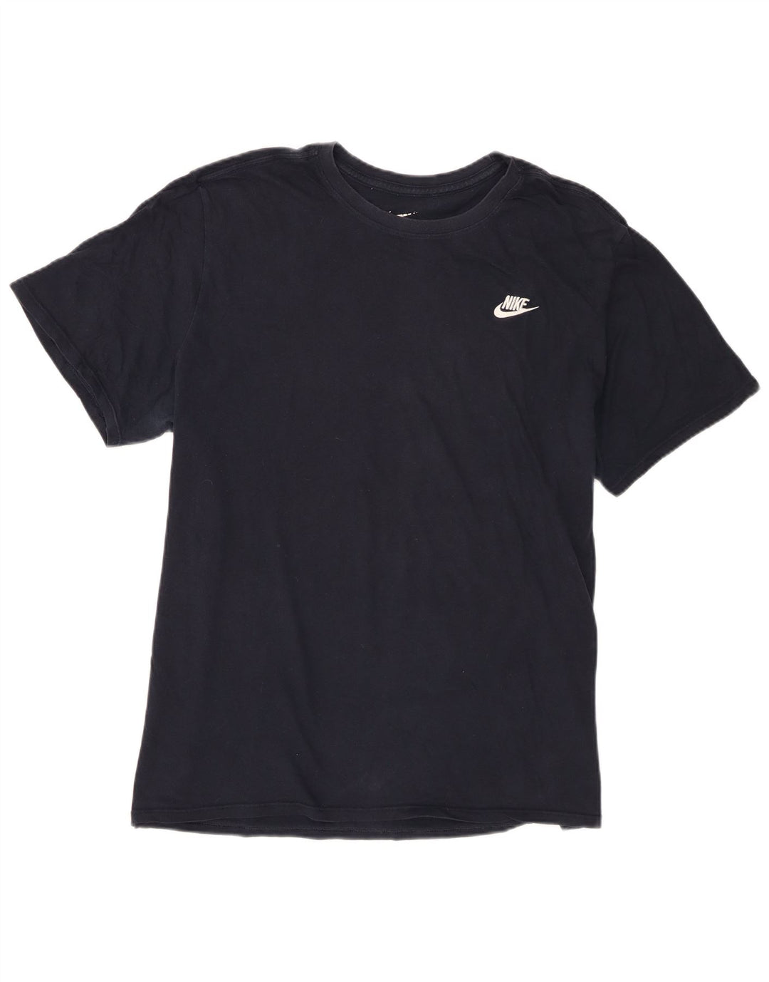 Nike Herren T-Shirt Top 2XL Marineblau Baumwolle