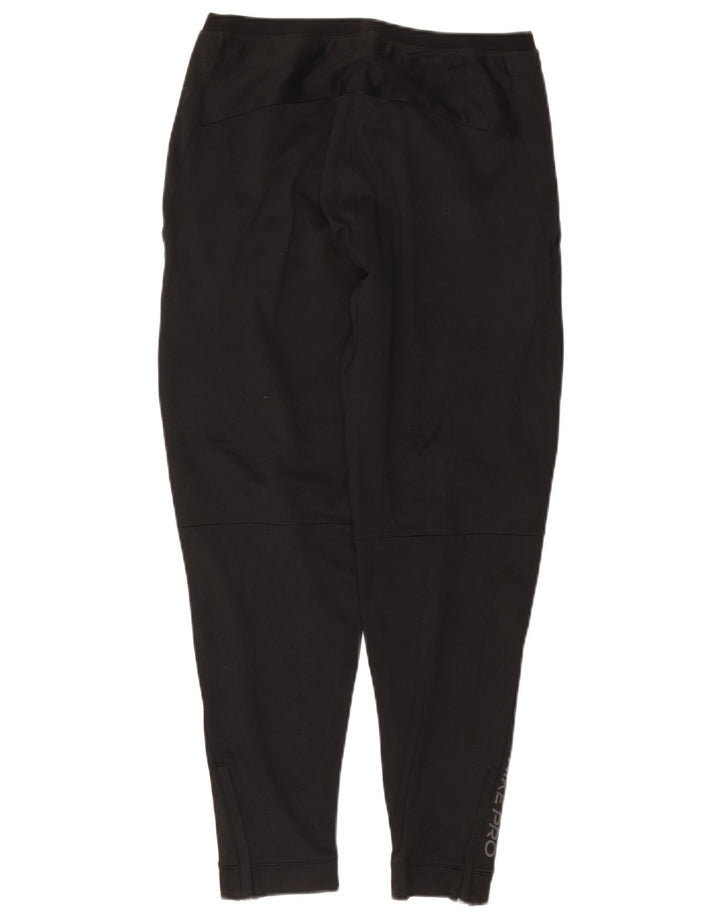 Nike Damen Dri Fit Trainingshose Jogger UK 14 Medium Schwarz
