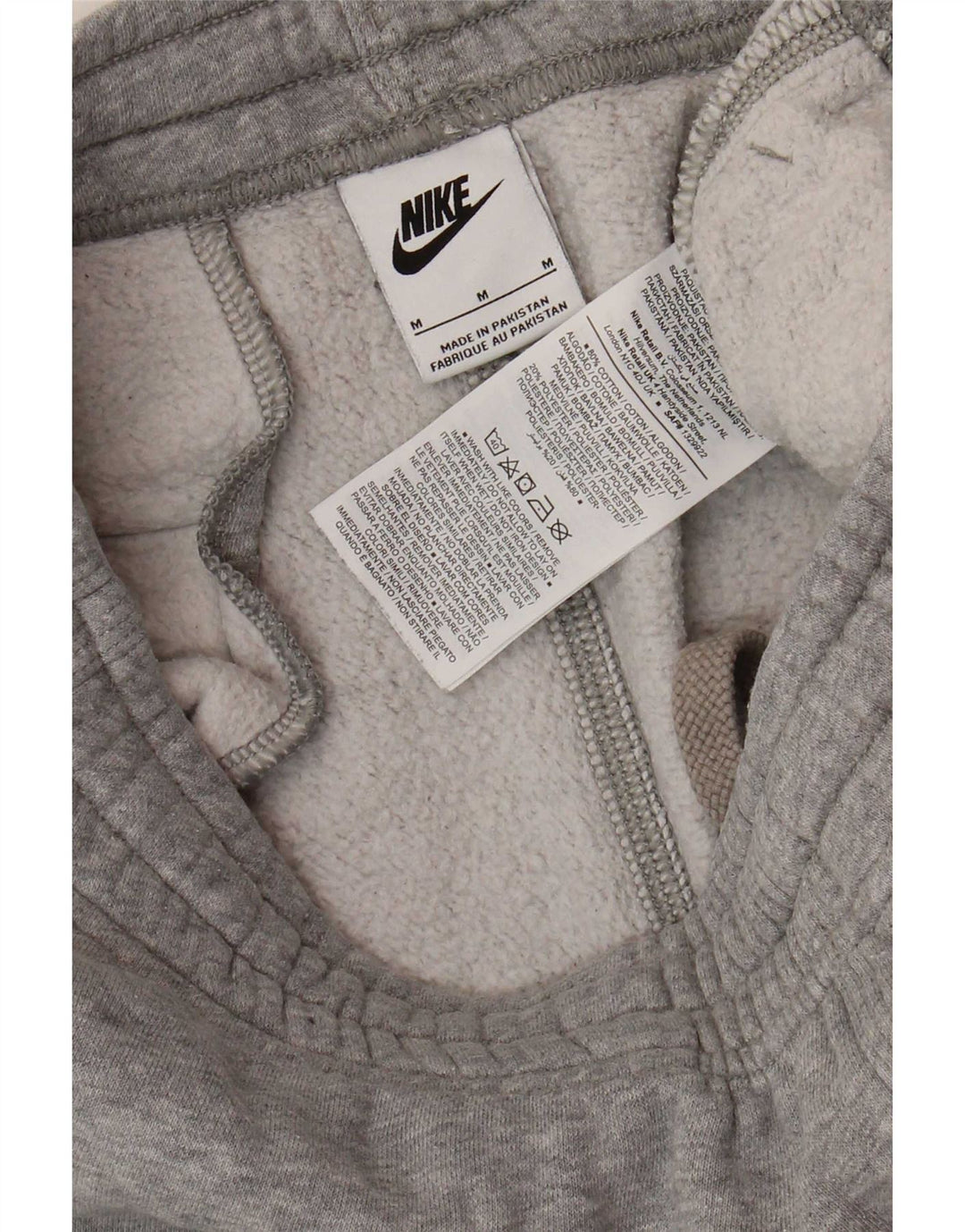 Nike Herren-Trainingshose, Jogginghose, mittelgraue Baumwolle