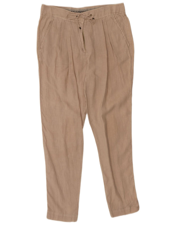 Marlboro Classics Damen Tapered Chino-Hose IT 44 Medium W32 L30 Beige
