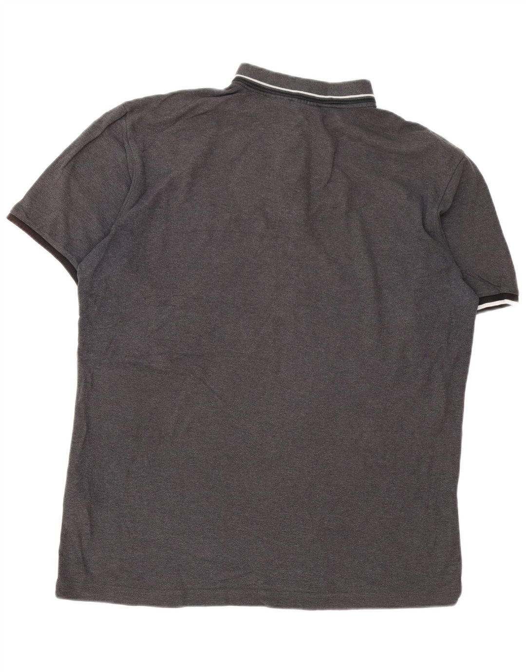 FILA Herren Poloshirt XL Grau Baumwolle