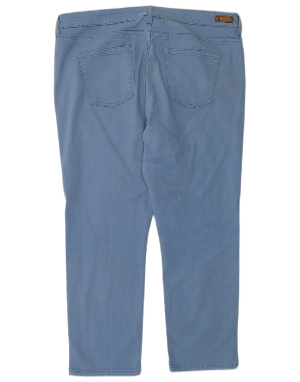 Boden Damen Crop Slim Jeans UK 16 Large W36 L25 Blaue Baumwolle