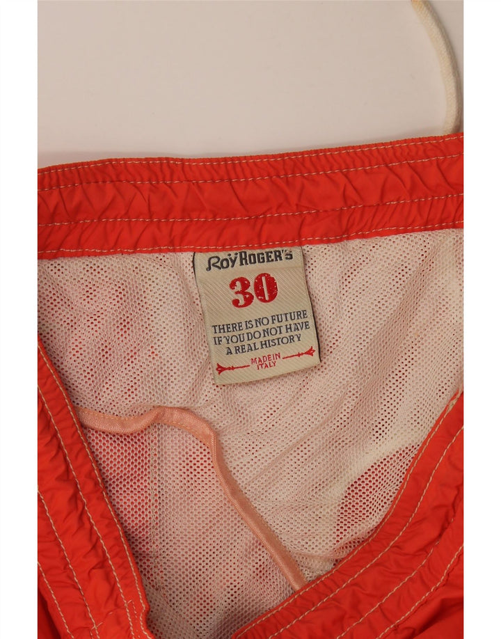 Roy Rogers Herren-Badeshorts, mittelrot, Polyamid