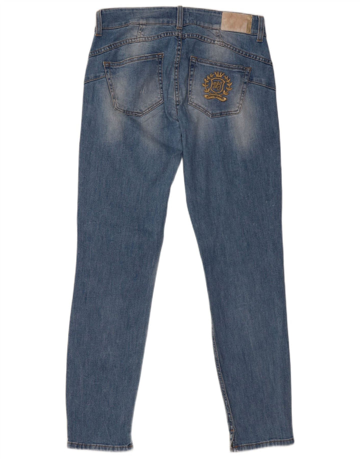 Liu Jo Damen Slim Jeans W30 L29 Blau
