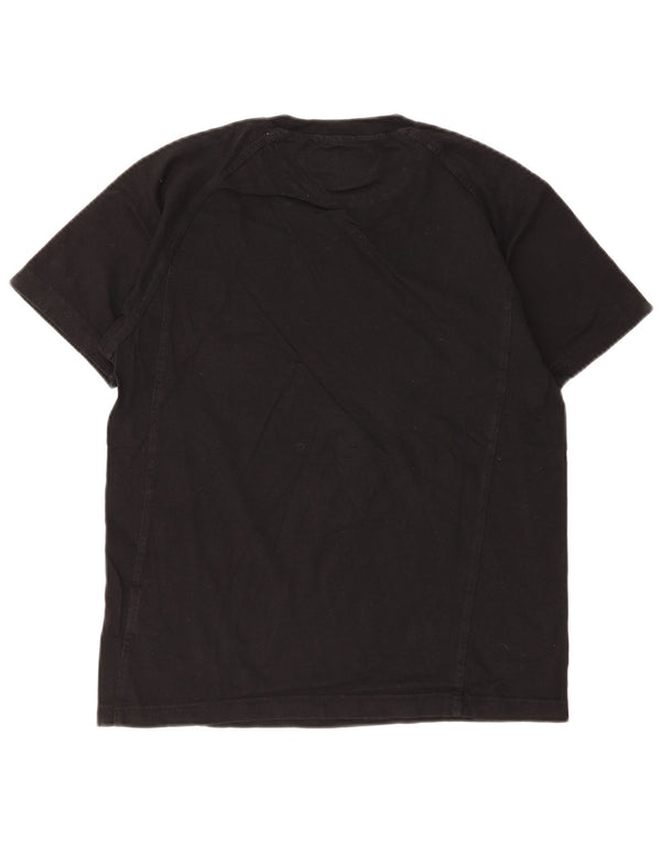 Champion Herren T-Shirt Top Small Schwarz Baumwolle