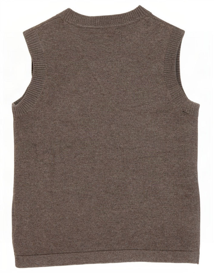 Marks & Spencer Damen Weste Tank Top UK 6 XS Grau Polyester