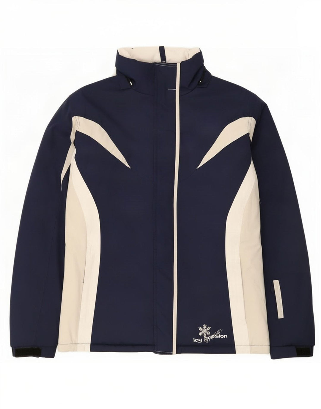 MC Kee's Damen-Skijacke IT 44 Medium Navy Blue Colourblock
