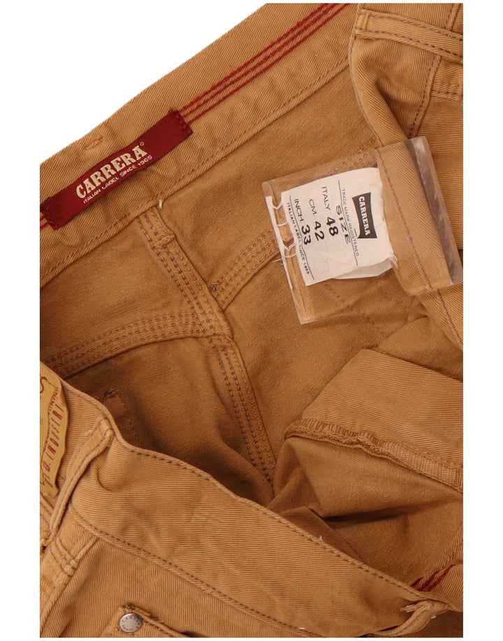 Carrera Herren 700 Straight Jeans W33 L30 Braune Baumwolle