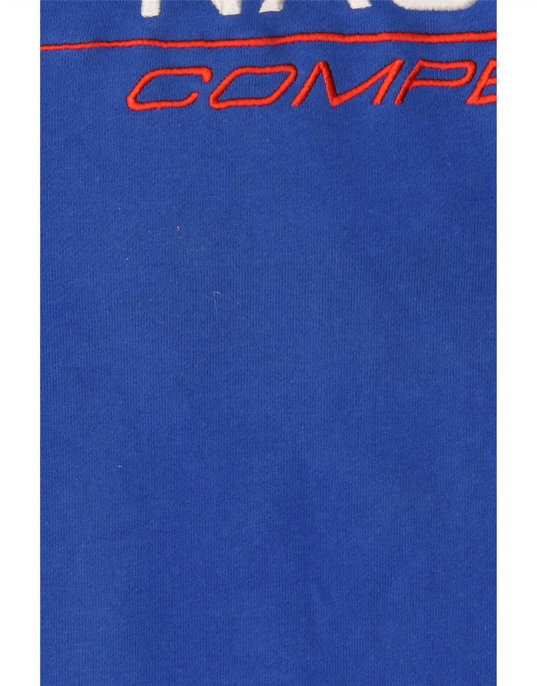 Nautica Herren-Sweatshirt mit Grafik, groß, aus blauer Baumwolle