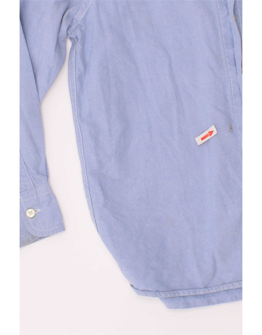 Gap Jungen-Hemd, 6–7 Jahre, Größe S, blaue Baumwolle