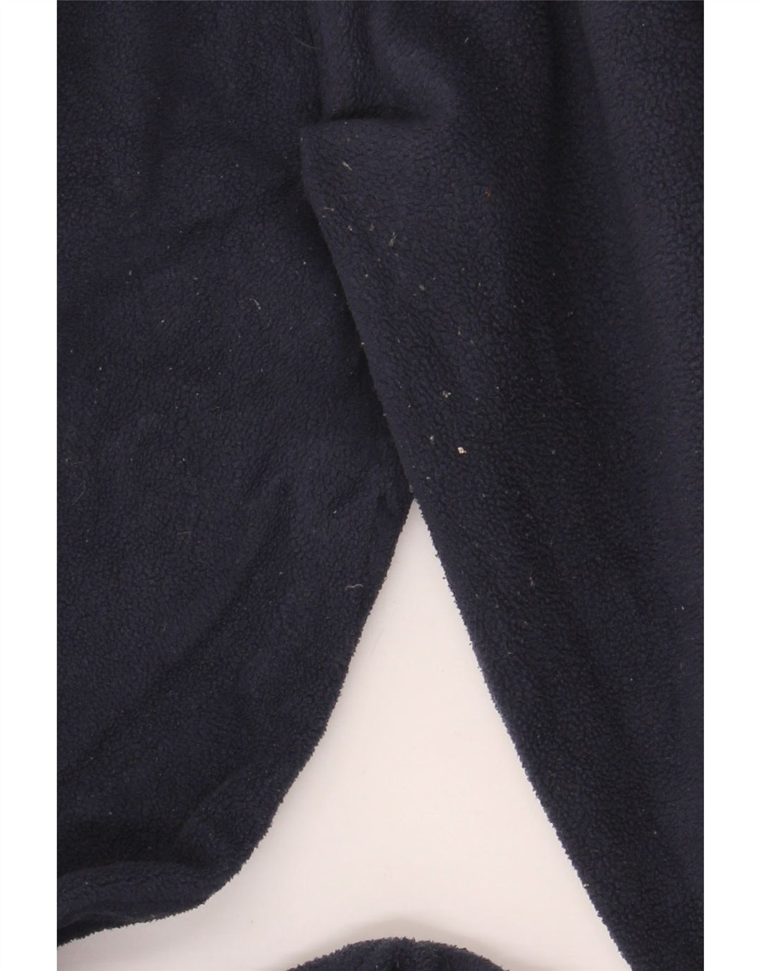 Mountain Warehouse Herren-Fleecepullover mit Reißverschluss am Kragen, groß, marineblaues Polyester