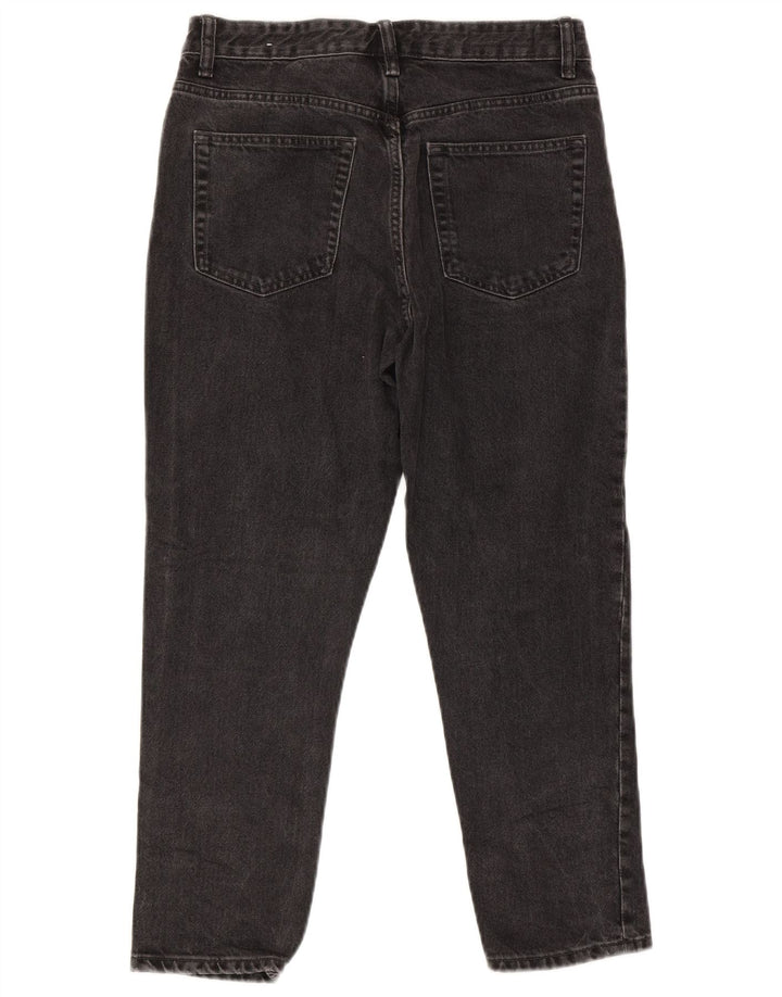 Zara Herren Straight Jeans EU 38 Small W30 L25 Graue Baumwolle
