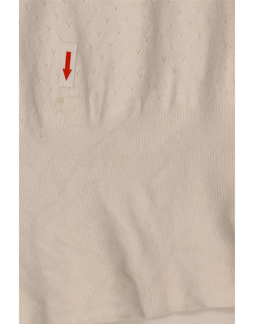 Marks & Spencer Damen-Pullover mit Rundhalsausschnitt, Gr. 14, Mittel, gebrochenes Weiß