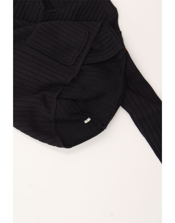 VINTAGE Mens Cardigan Sweater Small Navy Blue Vintage Vintage and Second-Hand Vintage from Messina Hembry 