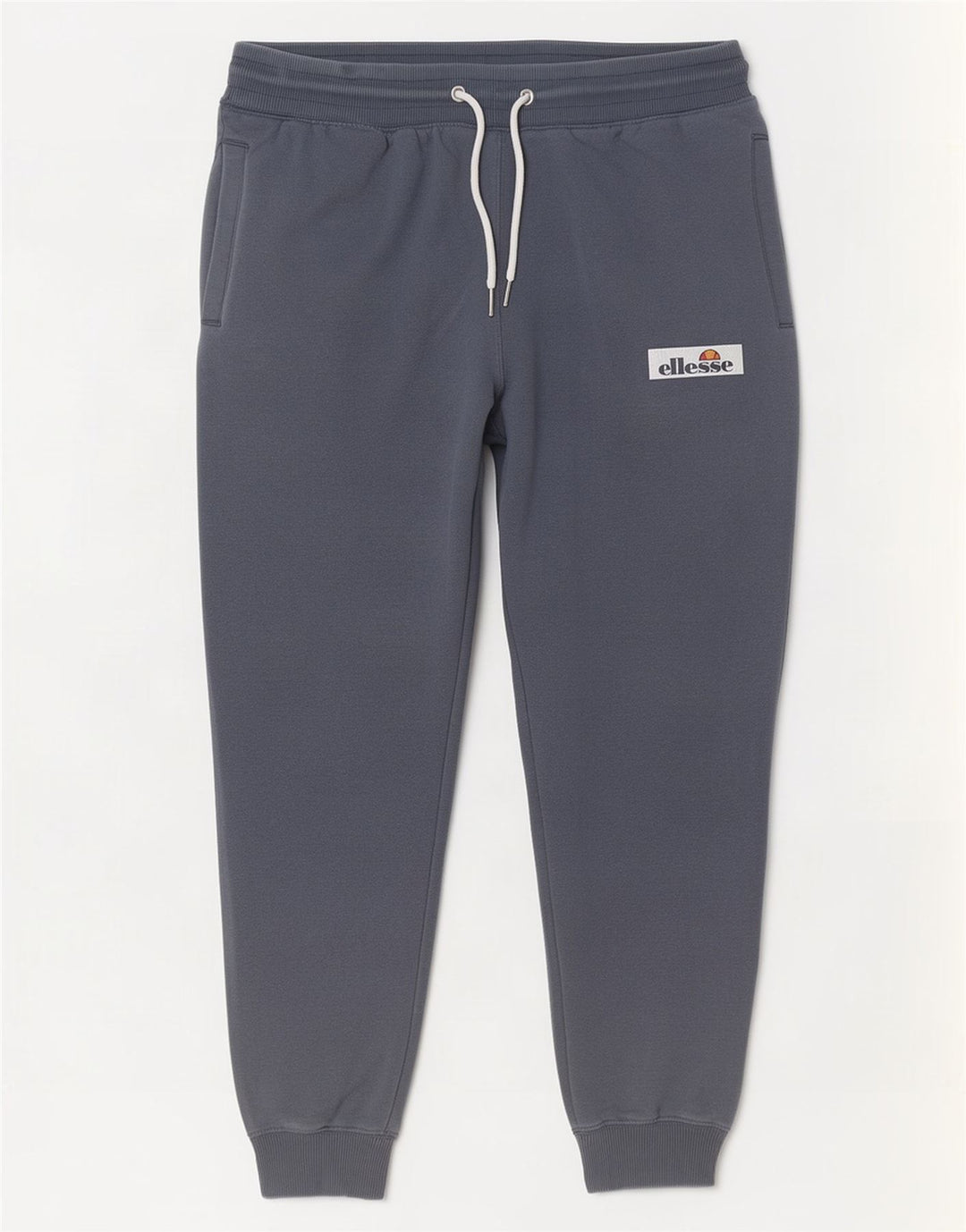 Ellesse Herren-Trainingshose, Jogginghose, XL, graue Baumwolle