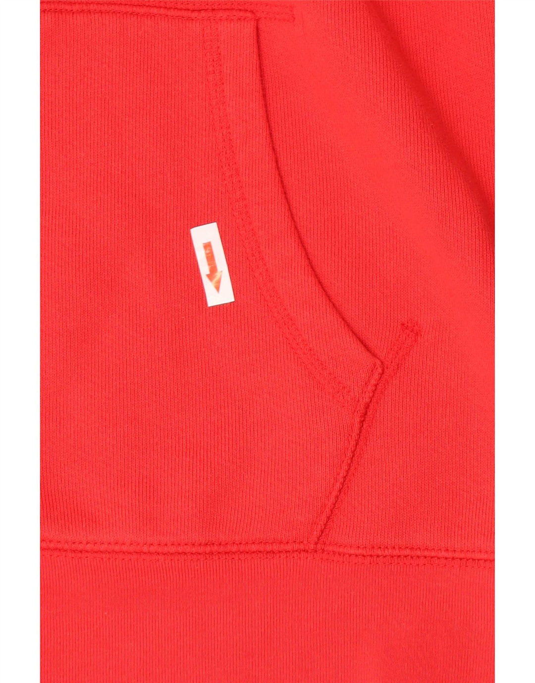 Levi's Herren-Kapuzenpullover mit Reißverschluss, groß, rot, Colourblock-Baumwolle