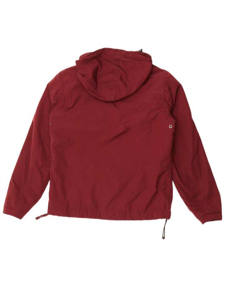 Napapijri Herren-Anorakjacke mit Kapuze, UK 36, Größe S, Kastanienbraun, Polyester