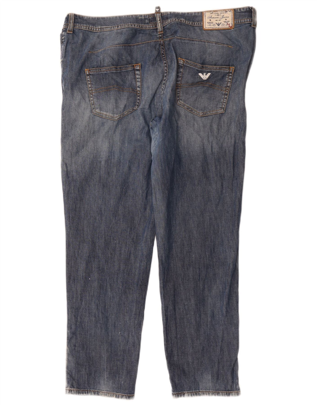 Armani Damen Slim Jeans W32 L27 Blaue Baumwolle