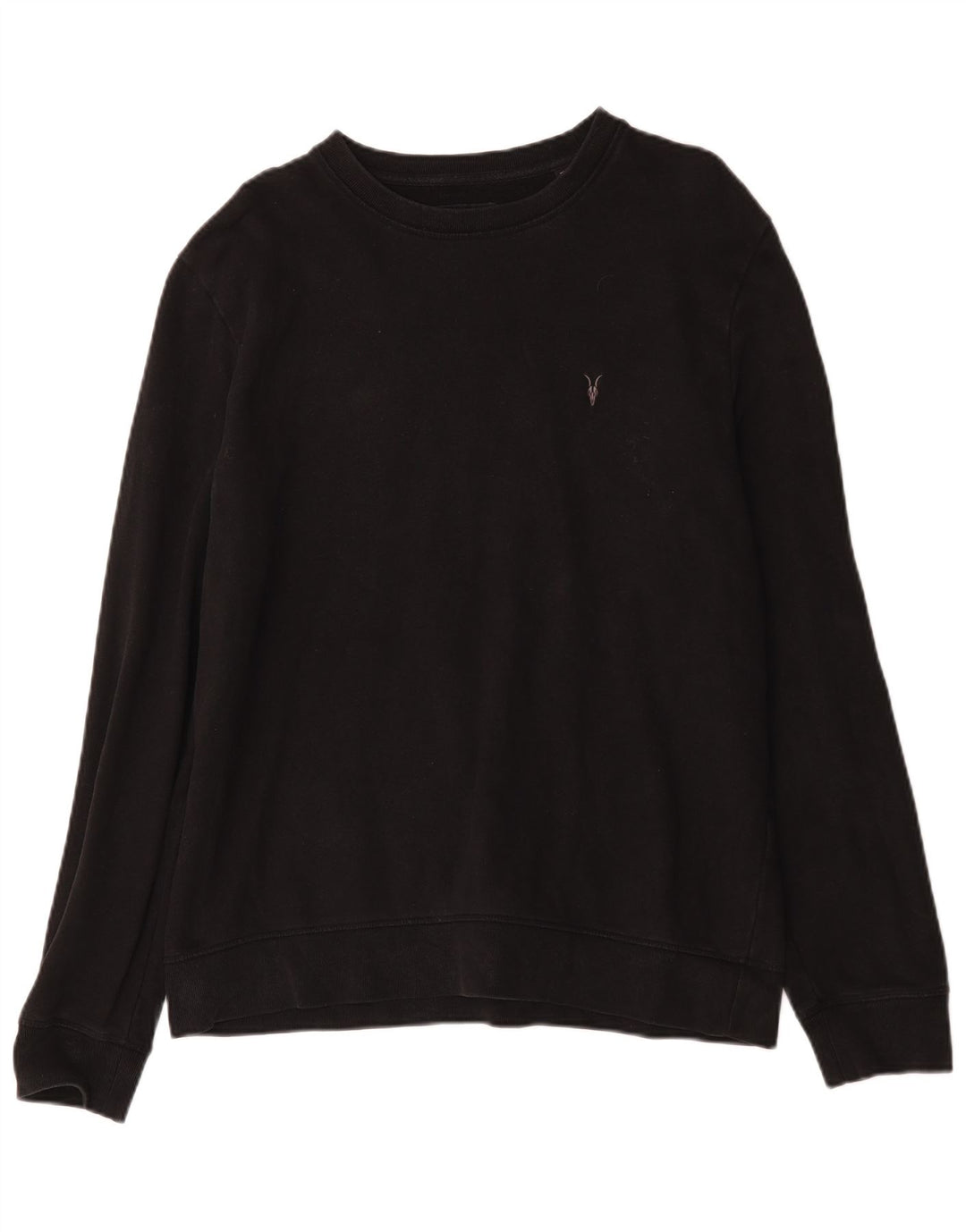 All Saints Herren Sweatshirt Pullover XL Schwarz Baumwolle