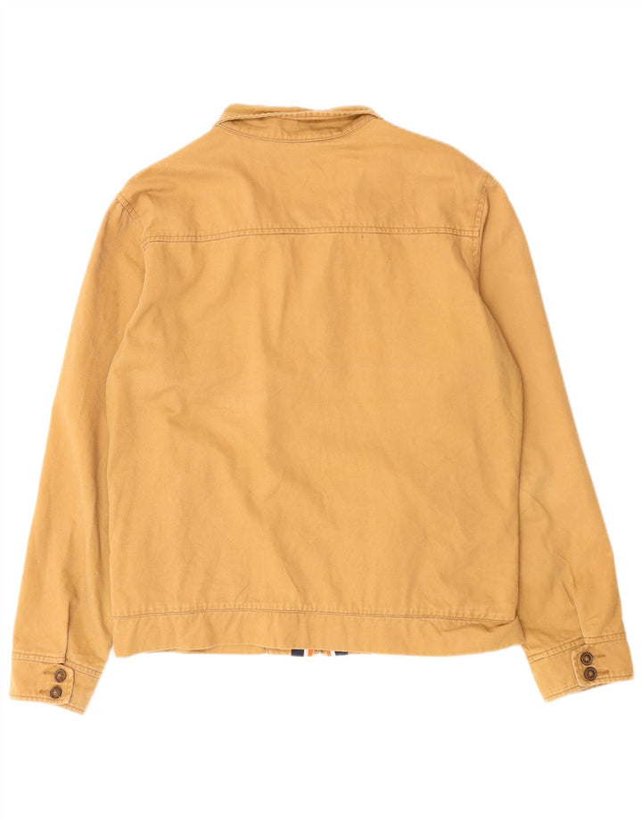 QUIKSILVER Herren Bomberjacke UK 36 Small Beige Baumwolle