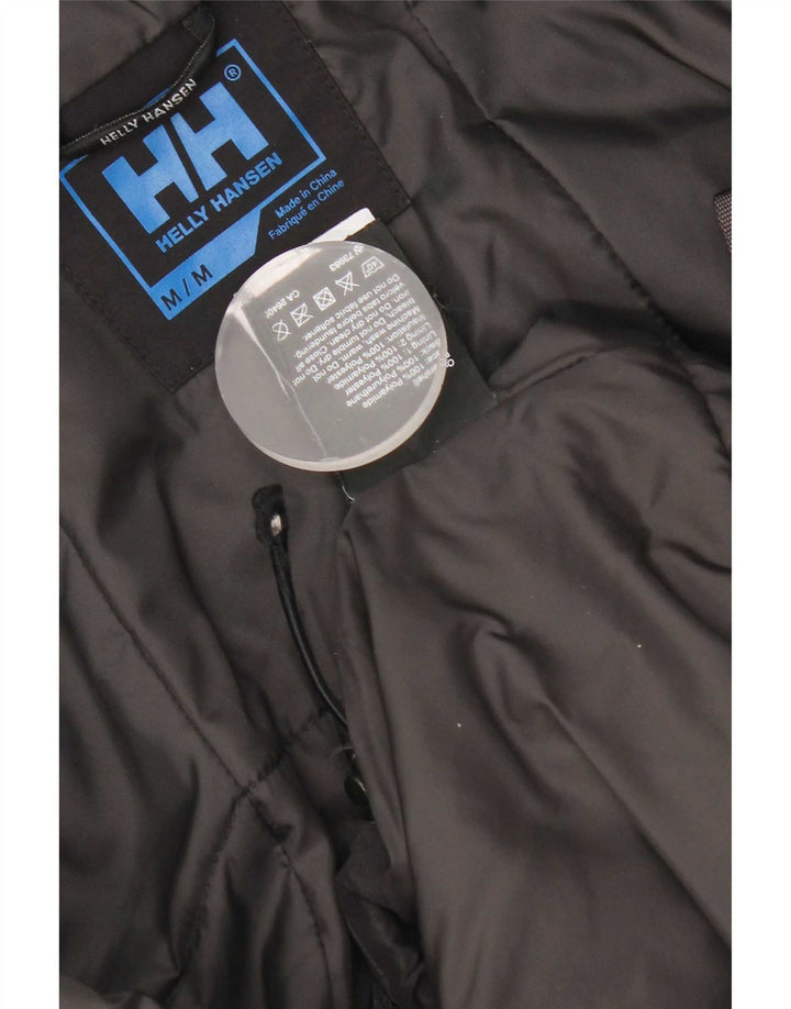Helly Hansen Herren-Windbreaker-Jacke mit Grafik, UK 38, Mittelschwarz, Farbblock