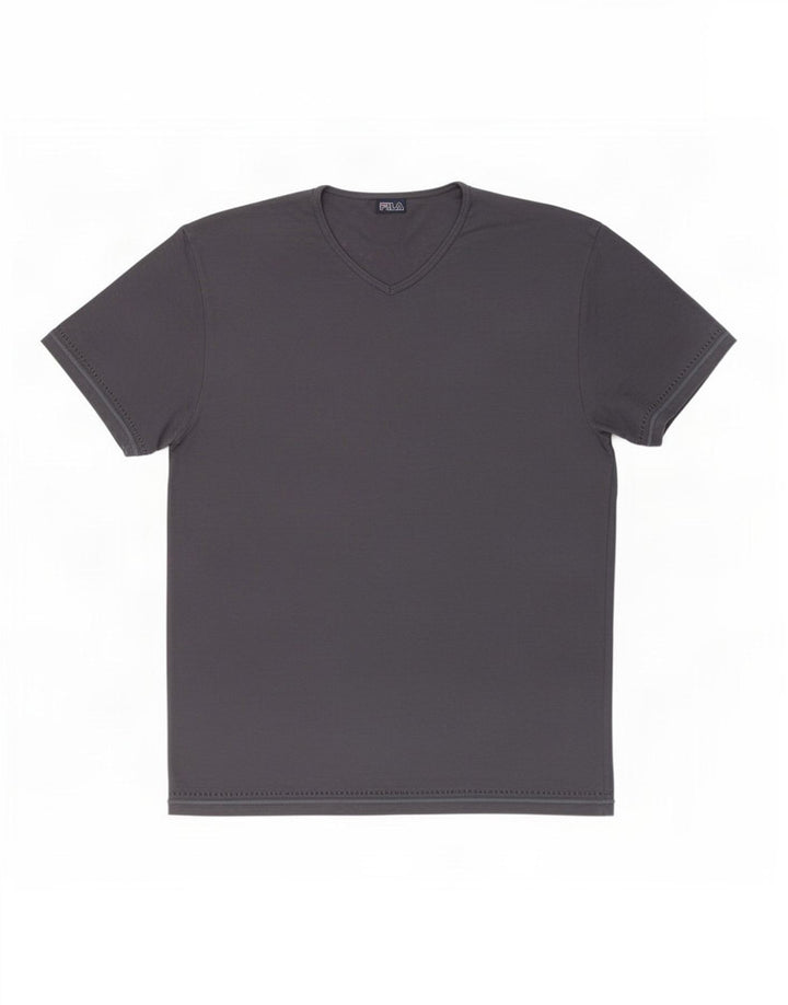 Fila Herren T-Shirt Top Large Marineblau Modal