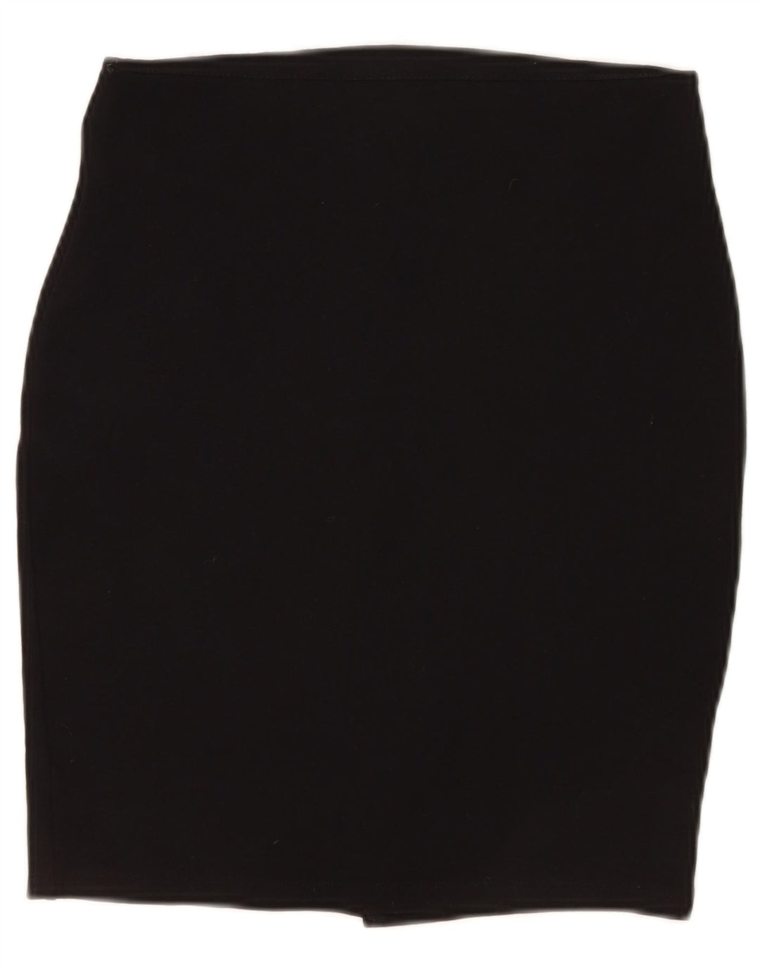 Zara Damen Bleistiftrock Medium W28 Schwarze Viskose