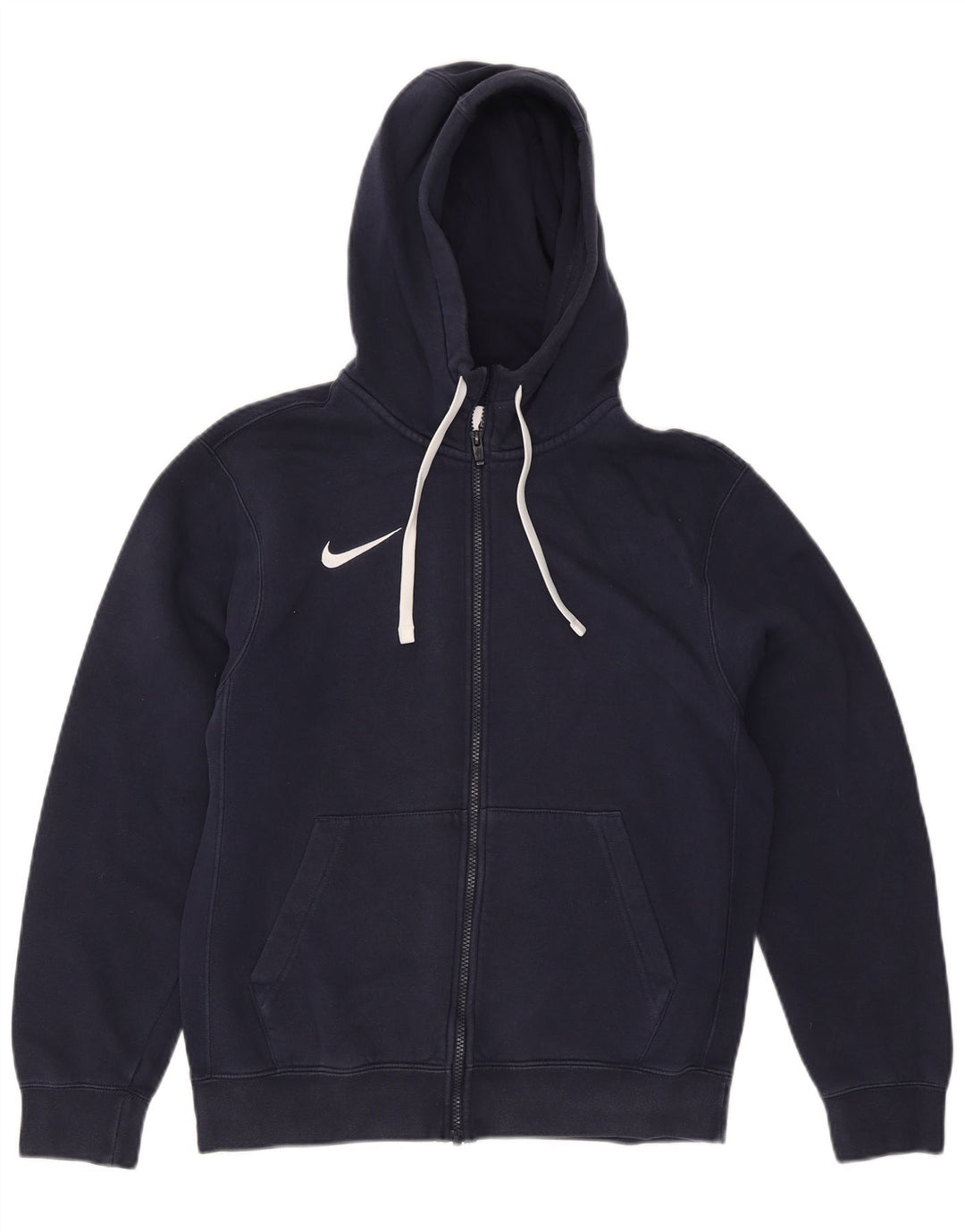 Nike Herren-Kapuzenpullover mit Reißverschluss, klein, marineblau, Baumwolle