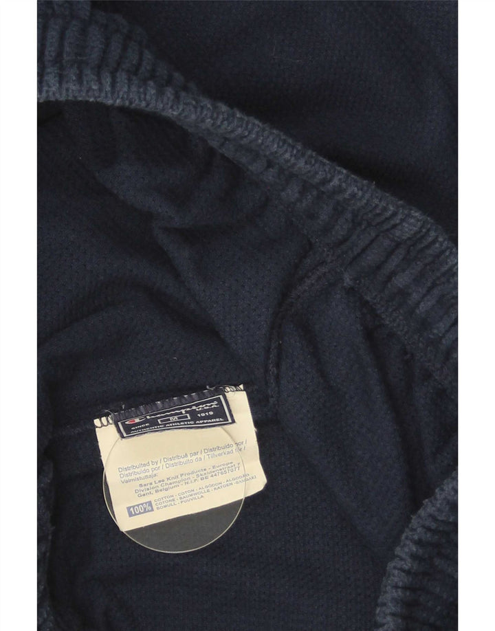 Champion Herren-Sportshorts mit Grafik, mittelblaue Marineblau-Baumwolle