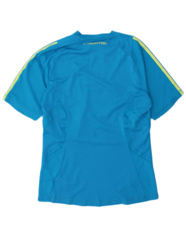 Adidas Herren T-Shirt Top Small Blau Polyester