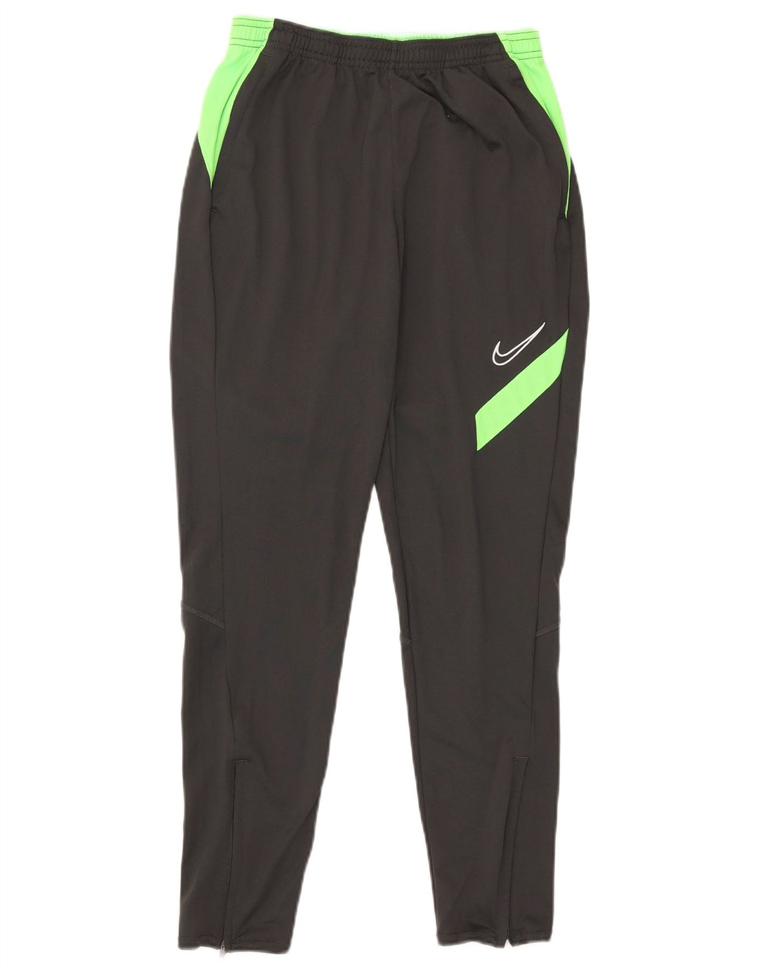 Nike Herren Dri Fit Trainingshose, Größe S, Grau, Farbblock-Polyester