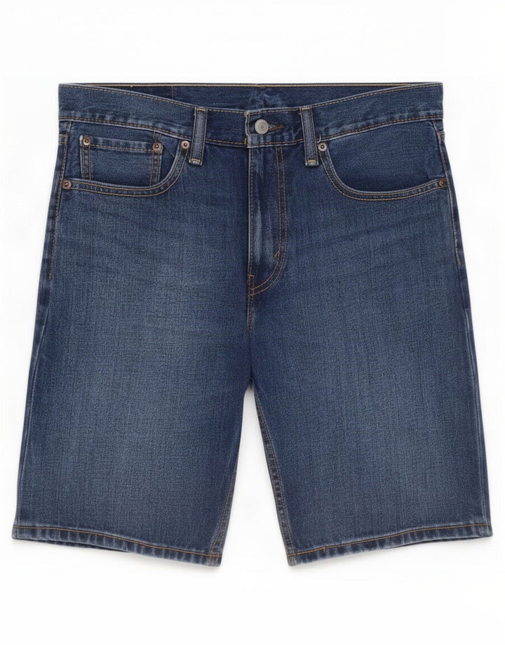 Levi's Herren 502 Denim Shorts W32 mittelblaue Baumwolle