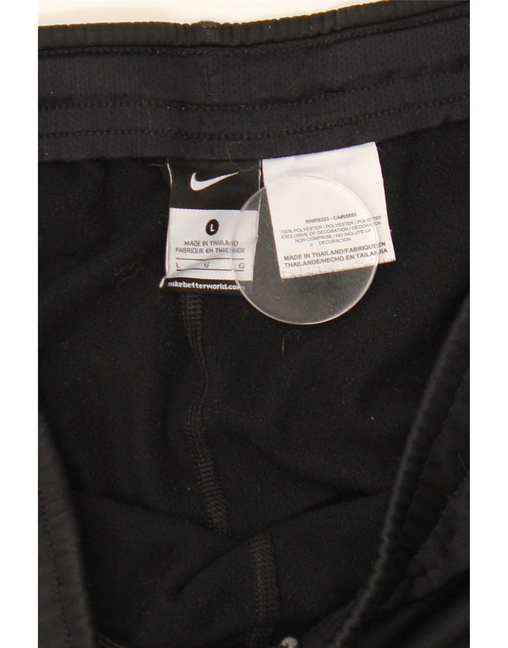 Nike Herren Therma-Fit Trainingshose, Größe L, Schwarz, Polyester