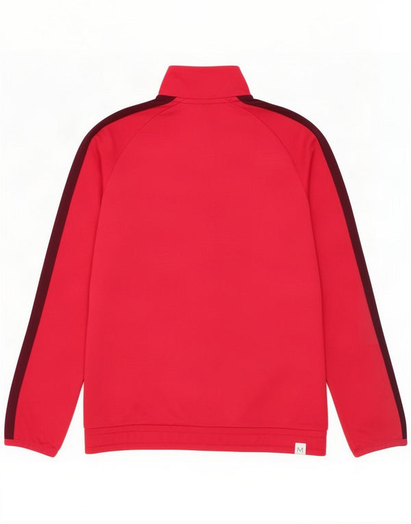 Puma Mädchen Grafik-Trainingsanzug-Top-Jacke, 11–12 Jahre, rosa Farbblock