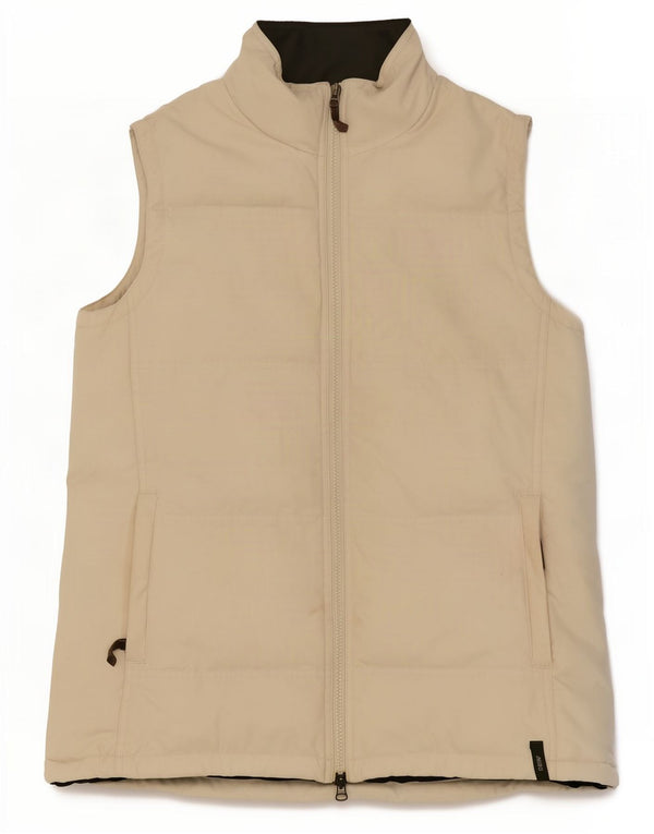 Musto Damen Wattierte Weste UK 12 Medium Off White Polyester