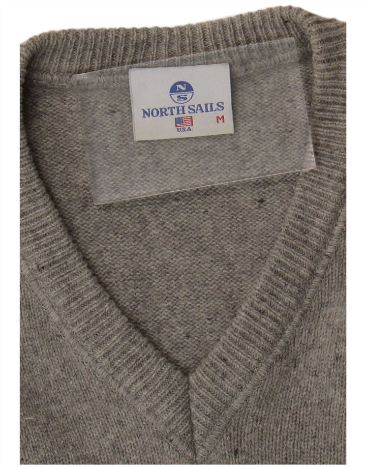 North Sails Herren Weste Tank Top Mittelgrau