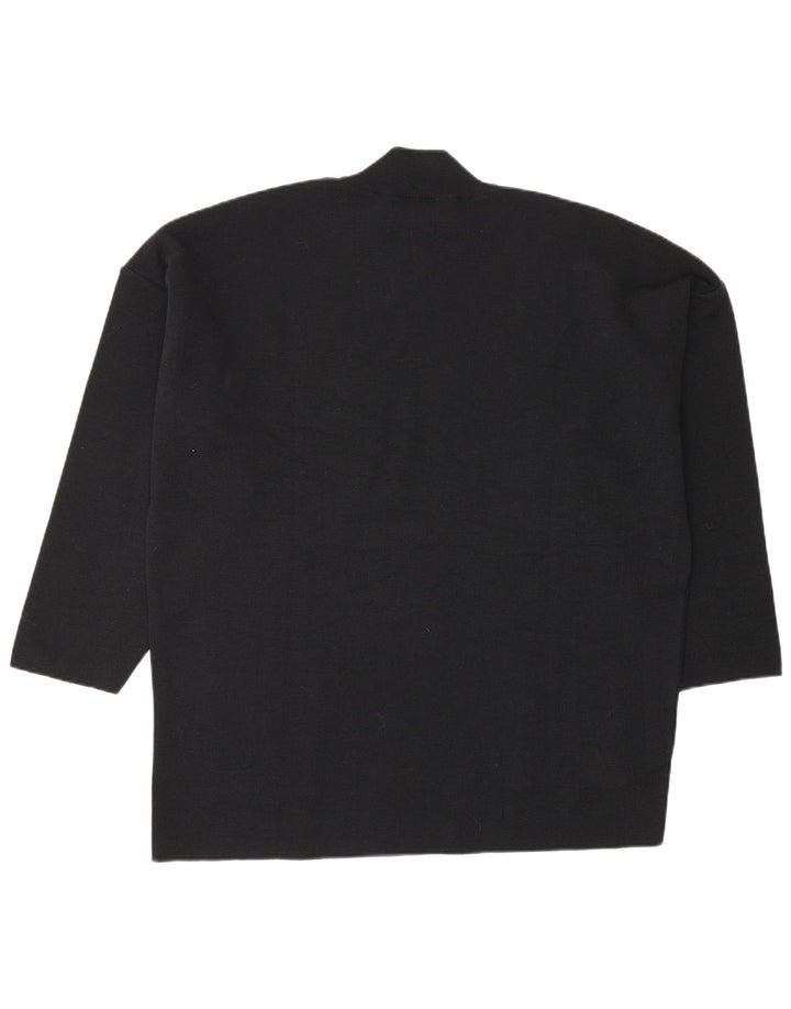 Arnaud & Thierry Gillier Damen-Pullover mit Rollkragen, UK 14, Medium Bla