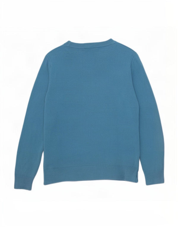 Marks & Spencer Damen-Pullover mit U-Boot-Ausschnitt, Gr. 14, Türkis