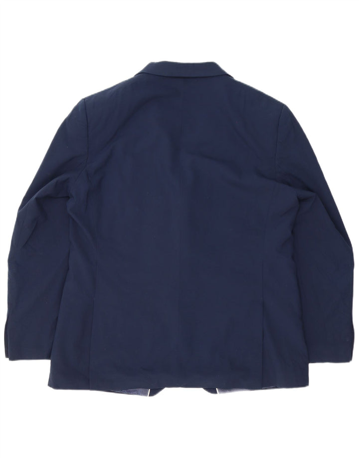 MARKS & SPENCER Herren-Blazer mit 2 Knöpfen, reguläre Passform, UK 44, XL, Marineblau